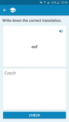 Czech-German Dictionary android App screenshot 3